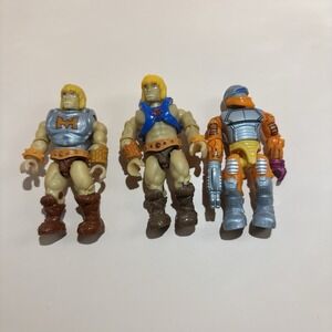 Masters of the Universe Mega Construx‎ Figurines Lot Of 3